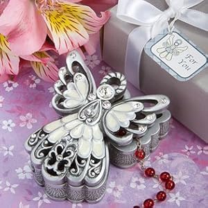 Angel Design Trinket Box Wedding Favors, 72