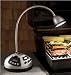 Deluxe Adjustable Silver Summer Outdoor Grill Light with Digital Timer and Radio