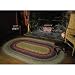 Cotton Braided Star Blossom Oval Rug Size: 8' x 10'