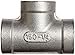 Stainless Steel 316 Cast Pipe Fitting, Tee, Class 150, 1/4