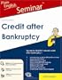 Credit After Bankruptcy (Plain English Seminar: Audio CDs, Book, Forms)