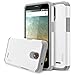 ZTE Sonata 3 Case, RANZ Grey with White Hard Impact Dual Layer Shockproof Bumper Case For ZTE Sonata 3 / ZTE Prestige / ZTE Avid Plus / ZTE Chapel / ZTE Maven 2