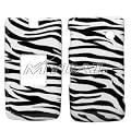 Zebra Snap-On Cover Hard Case Cell Phone Protector with for LG Wine UX280 [Mybat Brand]