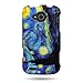 CoverON® Slim Hard Case for ZTE Reef N810 with Cover Removal Tool - (Starry Night)