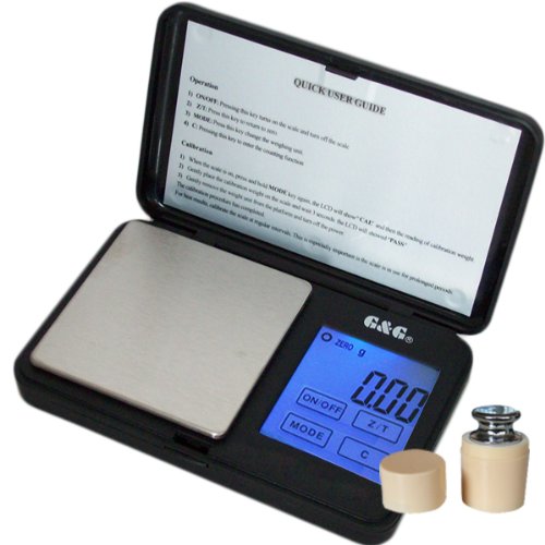 100g/0,01g TS-Schwarz Feinwaage Taschenwaage + 100g M1 Kalibriergewicht Digitalwaage Münzwaage Goldwaage
