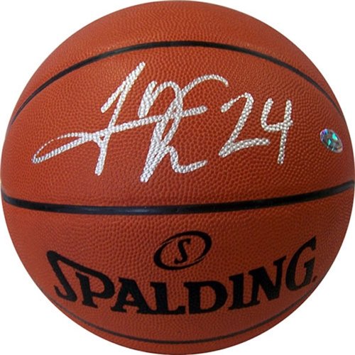 Tyrus Thomas Autographed/Signed Leather Chicago Bulls Basketball