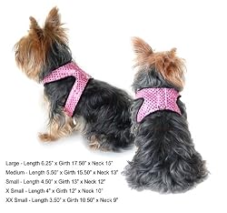 Sparkle Dog Harness - Harness and Leash - Pink - Small