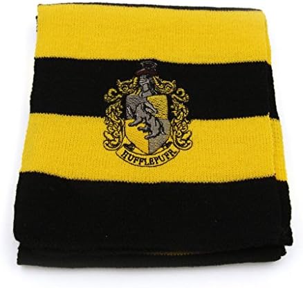 Harry Potter Hufflepuff Costume Dress Accessory Scarf Prop Cosplay Fancy Dress