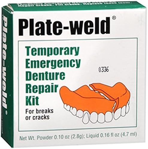 Plate Weld Temporary Emergency Denture Repair Kit - 1 Ea by NUMARK LABS.