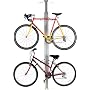 Tension Mounted Aluminum Bicycle Rack (Classic Silver) (7' - 11')