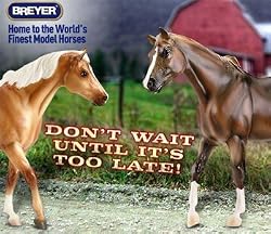 Breyer Traditional Equestrian Land Conservation Resource Benefit Model-Palomino
