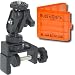 Copy Clamp (more versatile than a traditional Copy Stand) for Cameras & Camcorders (plus one 4 AA / AAA battery case) [#1]