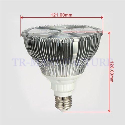 Aparche E27 12w LED Coral Reef Plant Grow Light Fish Tank Aquarium Hydroponic Ac85~265v 8white+4blue Par38