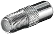 F-Buchse auf Koaxial-Stecker 9.5 mm