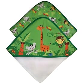 Fisher Price Rainforest Hooded Towel Set 2-Pack