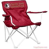 Florida State Seminoles Nylon Tailgate Chair - Adult NCAA College Athletics Sports Fan Merchandise
