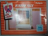 Sindy Window Pack Kit - There are 2 Windows in this pack - This is a window pack kit for the Pedigree super home
