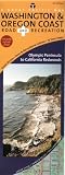 Washington & Oregon Coast Road & Recreation MemoryFold Map, 5th Edition