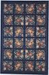 Dollhouse Miniature Floral Axminster Printed Rug