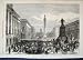 1867 Trade Union Demonstration Waterloo Old Print