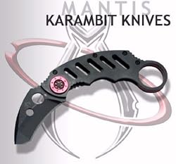 Mantis MK2 Folding Knife Karambit Black