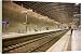 Cologne/Bonn airport train station - 40 Inch Canvas Print (101 cm) by Robert Harding
