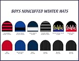 Boys Non Cuffed Winter Hats (Case Pack 180 Hats)