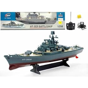 23" Ht Radio Control Rc Battle Warship Boat Cruiser Destroyer