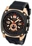 Torgoen Swiss Men's T07101 T7 Limited Edition Carbon Fiber Rose Gold Watch
