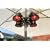 Outdoor 2000W Infrared/Infra Red 4 Head Parasol Heater
