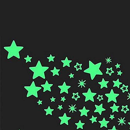 Fantistic Shop Home Wall Glow In The Dark Star Stickers Set