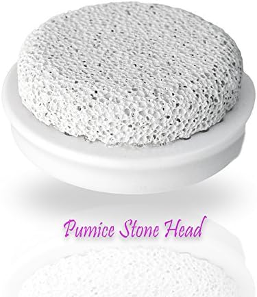 Replacement Brush Heads SpinJuvenate ® Rotary Palm II Spinning Facial Cleansing Brush Exfoliator Microdermabrasion Best Seller (Pumice Stone Head)