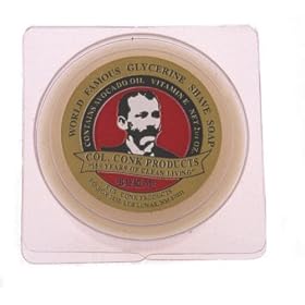 LARGE SIZE Colonel Conk World's Famous SUPER BAR Shaving Soap BAY RUM 3.75 Oz made in USA