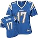 Reebok San Diego Chargers Philip Rivers Women's Premier Alternate Jersey Size: Small