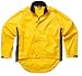 Polaris Satelite Waterproof Cycling Jacket Yellow Charcoal Trim Large