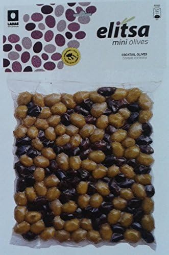 Elitsa Mini Coctail Olives From Greece - 400g/13.6oz