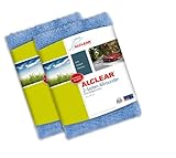 2er Set ALCLEAR Poliert�cher 2-Seiten-Allrounder Premium ohne Hologramme, f. Auto Yachting & Poliermaschine, 40x40 cm blau