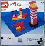 LEGO System 819 Large Blue Baseplate