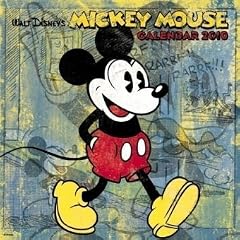 2010 Mickey Mouse Retro Grid Calendar