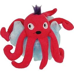 Octopus Child Bath Time Fun: Scrubbie Scrubby Sponge with Animal