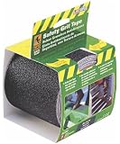 Incom RE3952 Black Gator Grip Anti Slip Safety Grit Tape, 4-Inch by 15-Foot