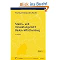 Staats- und Verwaltungsrecht Baden-W�rttemberg (Textbuch Deutsches Recht)