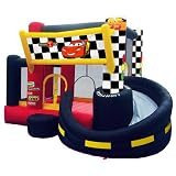 Disney Cars Pit- Bounce N' Slide Jumper