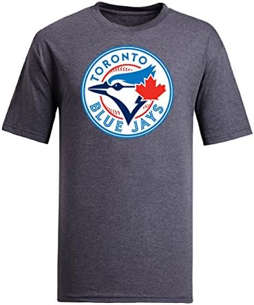 Cotton MLB Men's Toronto Blue Jays T-Shirt (Gray)
