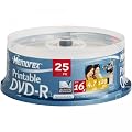 Memorex 854115-25 Dvd-r 16x Printable 25pk Cakebox