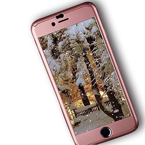 Iphone 6 plus case, ipaky [thin fit] exact-fit [rose go…