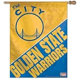 Golden State Warriors Throwback House Flag Banner