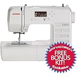 Janome DC1050 Computerized Sewing Machine w/FREE BONUS PACKAGE