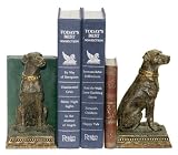 Sterling Home 91-2629 Pair of Bookends, Chocolate Labrador Retriever, 7-Inch Tall