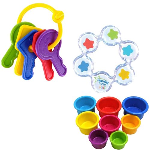 graco baby einstein exersaucer Learning Curve First Keys Teether Plus